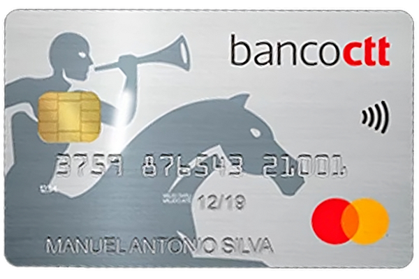 Imagem do cartão Banco CTT