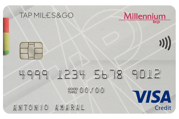 Imagem do cartão Millennium TAP Classic